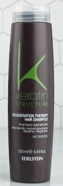 Шампунь для відновлення волосся - Keratin Structure Regeneration Therapy Hair Shampoo, 250 мл