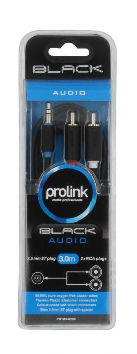 ProLink 3.5mm St - 2 RCA, 5m (PB103-0500) - фото 3 - id-p266625289