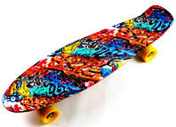 Пенні борд (Penny Board) Nickel 27", Graffity