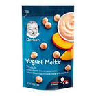 Gerber, Yogurt Melts, для малюків від 8 місяців, з персиком, 28 г