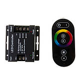 RGB контролер 24A, 12-24V, з пультом RF, для світлодіодної RGB стрічки, 3 канали по 8А, фото 3