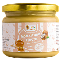Арахісова паста FunnyNuts з медом і кокосом 330 г