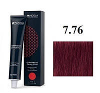 Стойкая перманентная крем-краска Indola 7.76 Средний блонд фиолетово-красный 60 мл