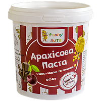 Арахисовая паста с шоколадом и вишней Funny Nuts 500 г