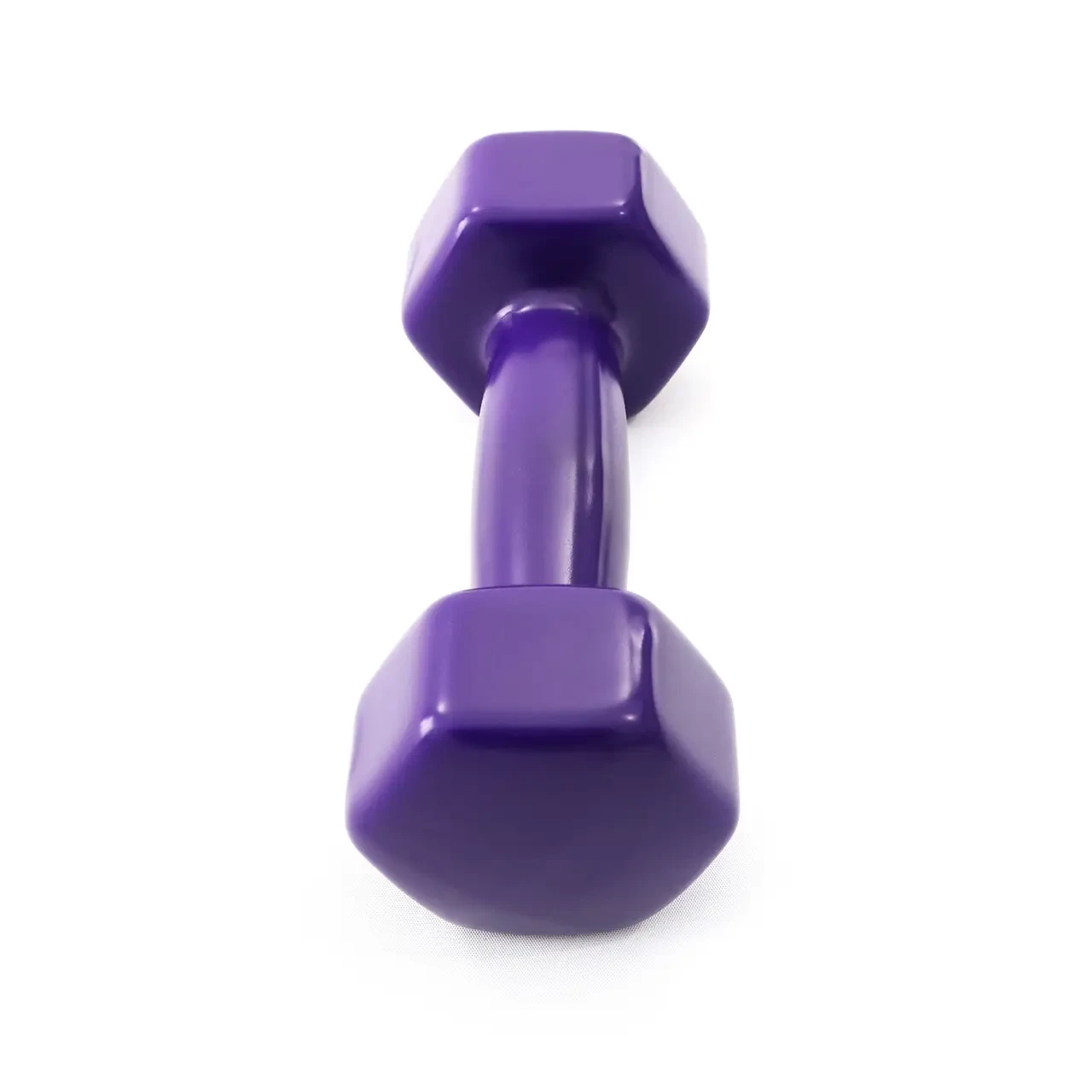 Гантели для фитнеса 6кг с виниловым покрытием для тренировок SP-Sport 3042-6 2 шт по 3 кг Violet - фото 3 - id-p1640648327