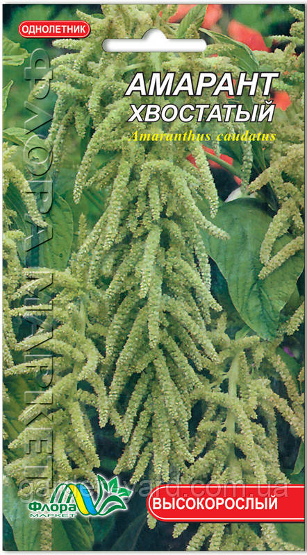 Насіння квітів Амарант хвостатий 0,1 г Флора маркет