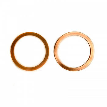 Прокладка головки мідь Ява 12 вольтів комплект 2 шт.