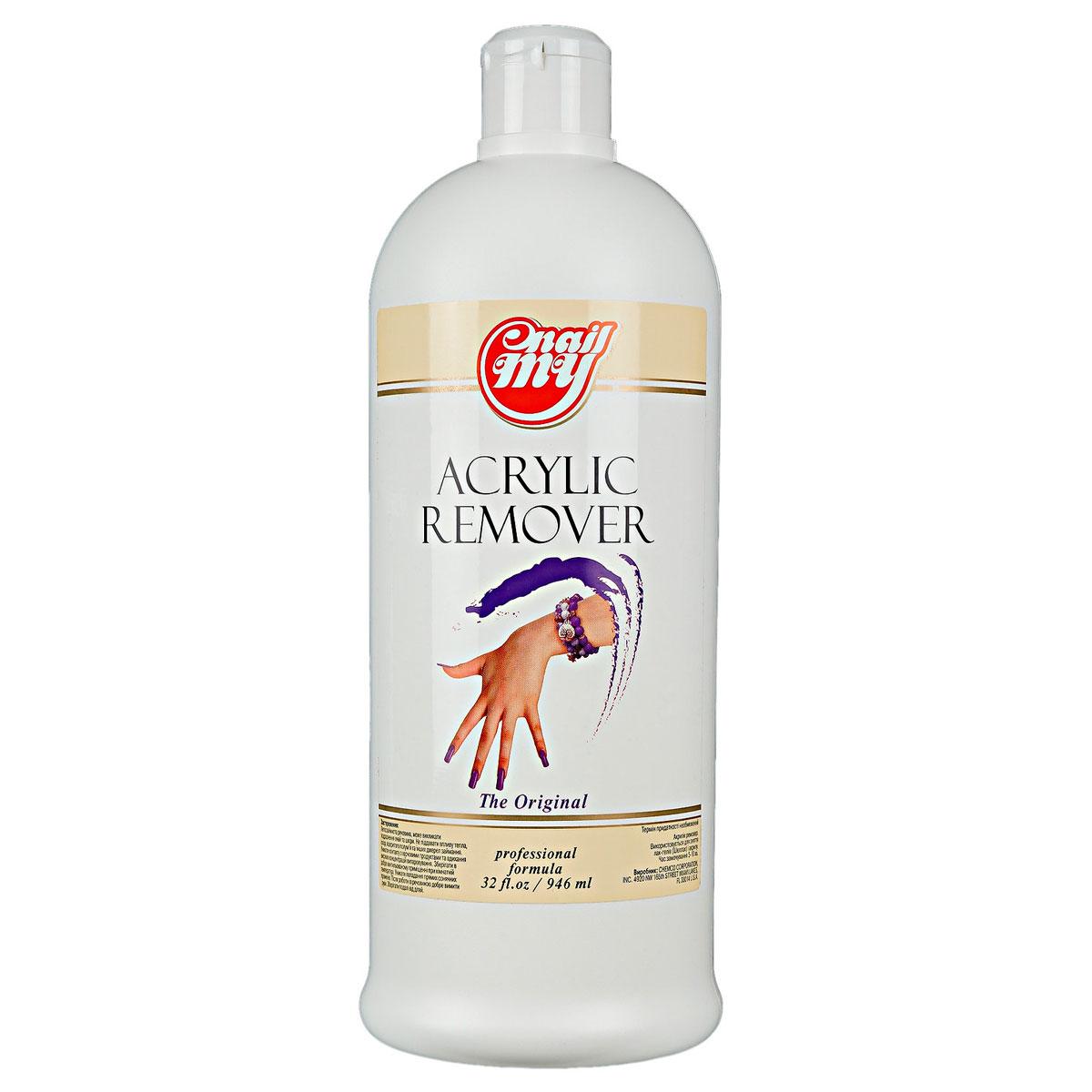Засіб для зняття гель-лаку My Nail Acrylic Remover, 1000 мл