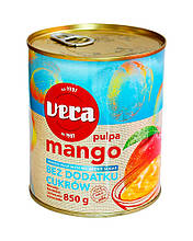 М'якоть манго без цукру Vera Mango Pulpa Alphonso, 850 г