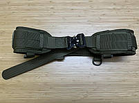 РПС пояс тактичний із застібкою кобра і системою Молле Belt2 оливковий, фото 9