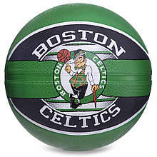 М'яч баскетбол №7 SPALDING NBA Team BOSTON CELTIC 83505 Z/зелений-чорний