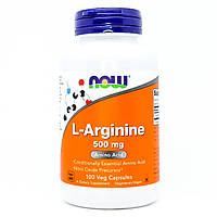 L-Аргинин Now Foods L-Arginine 500 мг 100 кап.