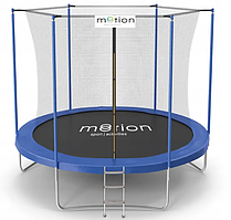 Батут 252 см із внутрішньою сіткою + драбинка