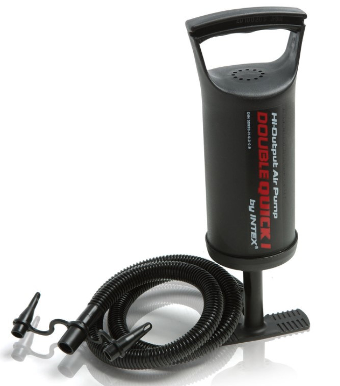 Насос для матраців підлоговий Intex Hi-Output Hand Pump 68612