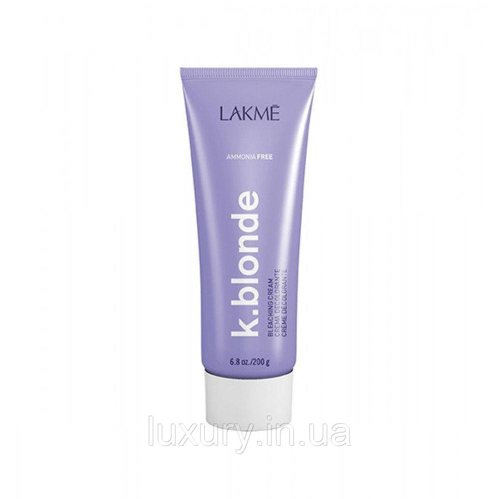 Освітлюючий крем для волосся без аміаку Lakme K.Blonde Bleaching Cream 200 г