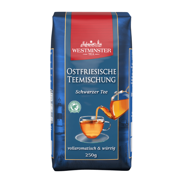 Чорний листовий чай Westminster «Ostfriesische Teemischung», 250 г