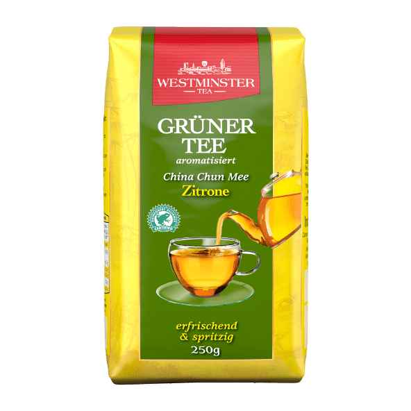 Westminster Gruner Tee Zitrone зеленый чай со вкусом лимона, 250 г. - фото 1 - id-p564926913