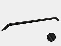 Турецкая мебельная ручка Fence Bravo 416мм черная матовая для кухни, комодов и других ящиков