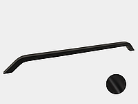 Турецкая мебельная ручка Fence Bravo 352мм черная матовая для кухни, комодов и других ящиков