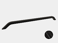 Турецкая мебельная ручка Fence Bravo 320мм черная матовая для кухни, комодов и других ящиков