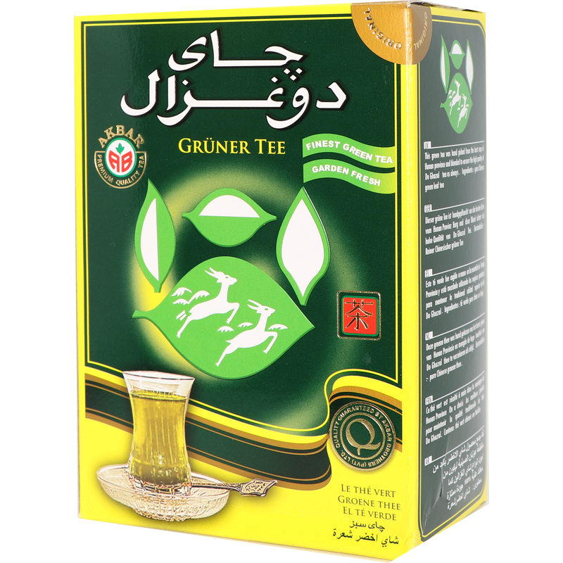 Чай зелений листовий Akbar Do Ghazal Tea, 500 г., фото 1