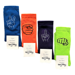 Шкарпетки чоловічі "Happy Socks", демісезонні. 41-45р. Високі.