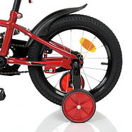 Велосипед дитячий PROF1 18д. Y18221, червоного кольору, фото 6
