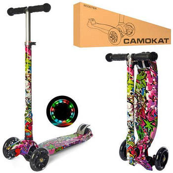 Дитячий триколісний самокат maxi JR 3-055-WP5