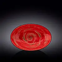 Блюдо овальное глубокое Wilmax SPIRAL RED 30х19,5х7см WL-669241/A