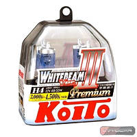 Автолампи Koito WhiteBeam III 4500 K H4 60/55 W 2 шт (P0744W) Японія