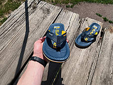 Чоловічі в'єтнамки SAHAB Сахаб Dk.Blue-Yellow сині Оригінал, фото 4