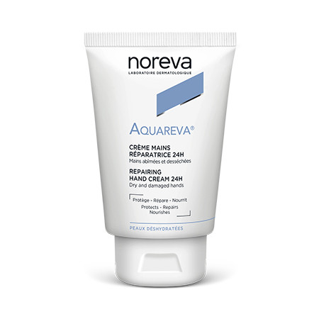 Норова Акварева Відновлювальний крем для рук 24 години Noreva Aquareva Repairing hand cream 50 мл