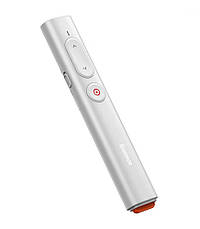 Лазерна указка-презентер Baseus Orange Dot Wireless Білий (ACFYB-A02), фото 3