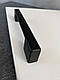 Ручки меблеві скоба Bravo Demur 160мм. Колір чорний. Металева, фото 4