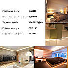 Світлодіодна стрічка BIOM Professional BPS-G3-12-2835-60-NW-20 нейтральний білий, негерметична, 1 м, фото 6