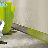 Алюмінієвий накладний плінтус 40х17х2500 мм, декор по RAL, фото 8