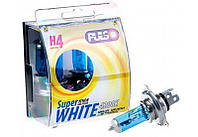 Автолампы галогенные Pulso Super White (Н4 P43T/24V/75/70W/1450Lm/4200К)