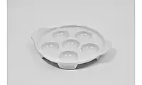 Тарелка для улиток 6 шт., 16,5 см. фарфоровая, белая Alt Porcelain F0540-6,5