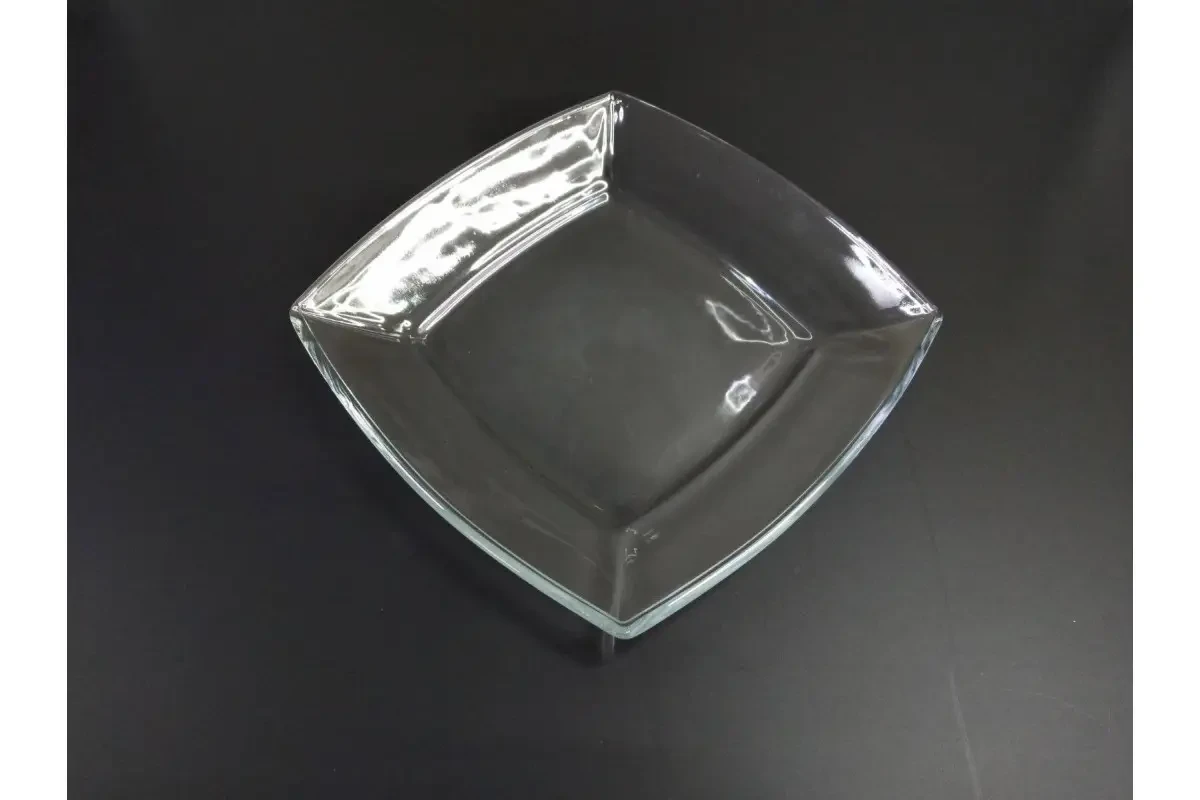 Тарелка квадратная десертная 195х195 мм (TOKIO) Pasabahce стеклянная - фото 2 - id-p1640728600