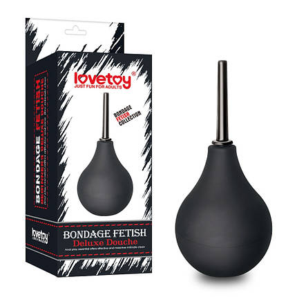 Спринцівка LoveToy Deluxe інтимний Анальний душ, фото 1