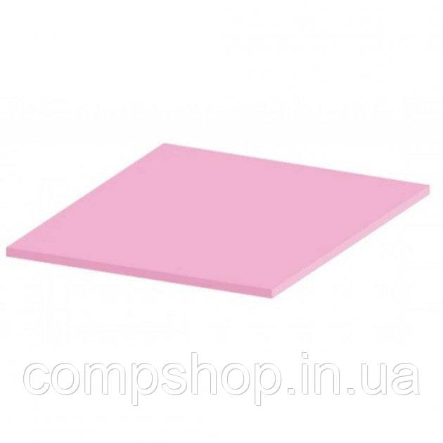 Силіконова термопрокладка HY-100-3 Halnziye (HY-100-3-0,5 mm/01702), 100х100х0.5 мм, Pink  (код 121386)