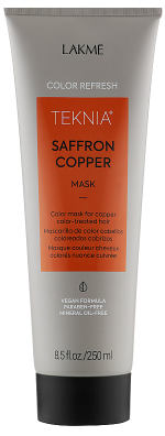 Маска для оновлення кольору мідних відтінків волосся Lakme Teknia Color Refresh Saffron Copper Mask