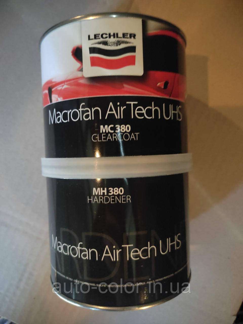 Лак LECHLER Macrofan Air Tech MA380  0.5л. + затверд. 0,5 л.