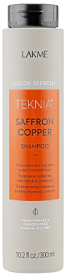 Шампунь для оновлення кольору мідних відтінків волосся Lakme Teknia Color Refresh Saffron Copper Shampoo