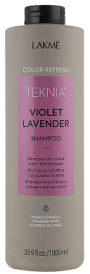 Шампунь для оновлення кольору фіолетових відтінків волосся Lakme Teknia Color Refresh Violet Lavender Shampoo