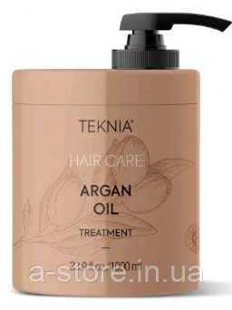 ПИТАТЕЛЬНАЯ МАСКА ДЛЯ СУХИХ ВОЛОС LAKME TEKNIA ARGAN OIL TREATMENT 1000 МЛ