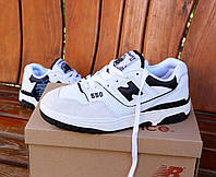 Мужские Кроссовки New Balance 550 White Black 41-44