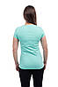 Bono жіноча футболка 950551 колір тіффані, фото 4
