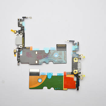 Шлейф iPhone 8 з білим  роз'ємом живлення APN:821-01163-A Original