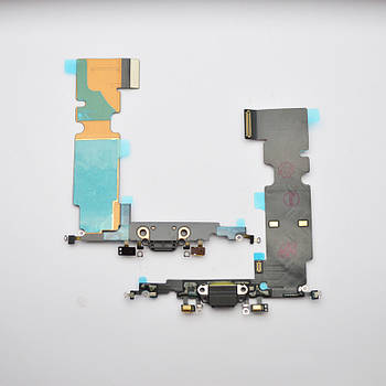 Шлейф iPhone 8 Plus з чорним роз'ємом живлення APN:821-01153-A Original